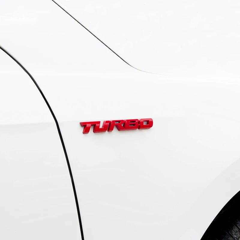 3D Zinc Alloy Turbo Emblem 2