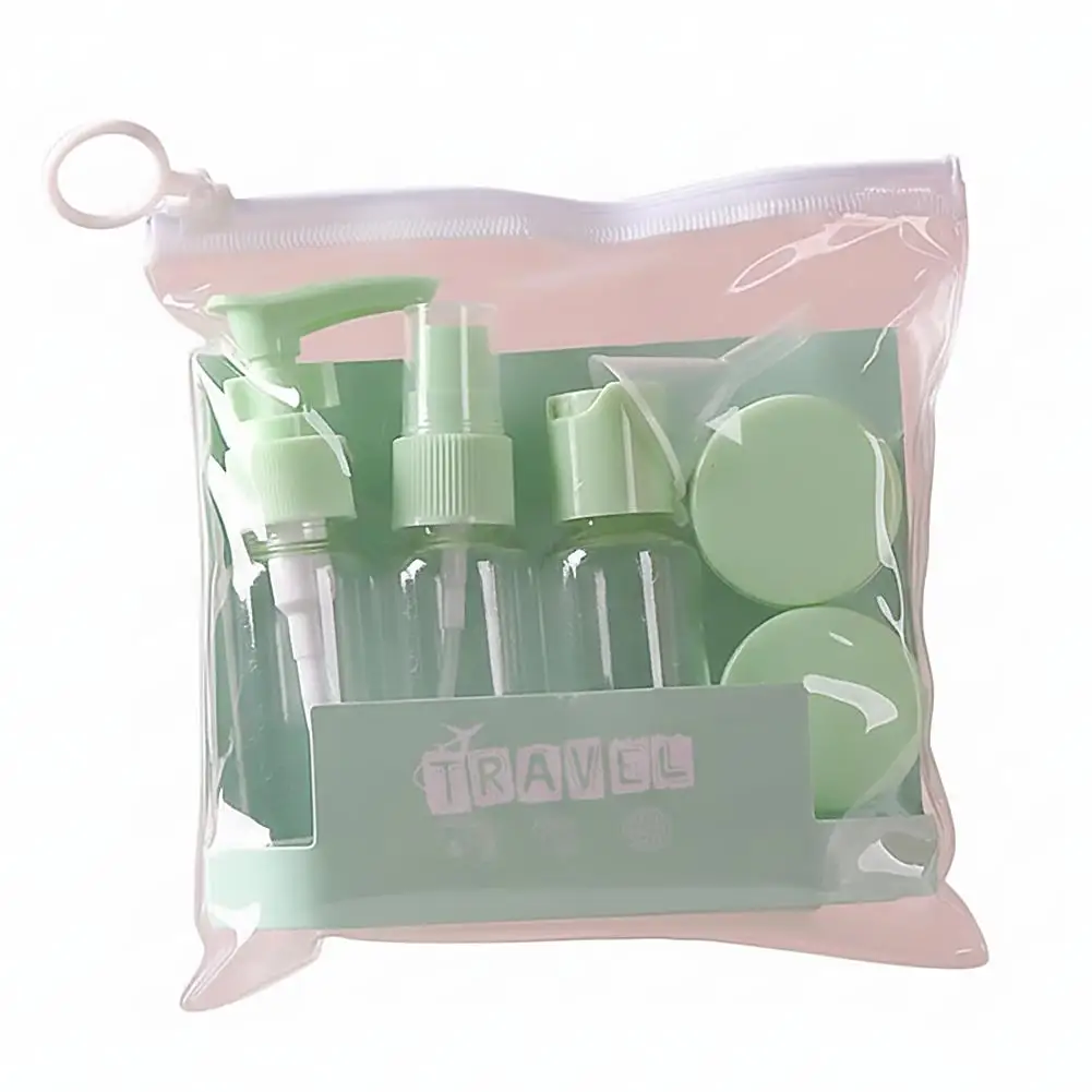 Leak-Proof Travel Toiletry Bottles Set for Shampoo, Lotion, and Cream