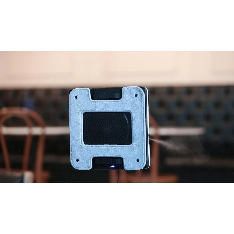 HOBOT-2S Window Cleaning Automatic Robot with Ultrasonic Water Spray, Intelligent Cleaning, AI Smart Route Plan