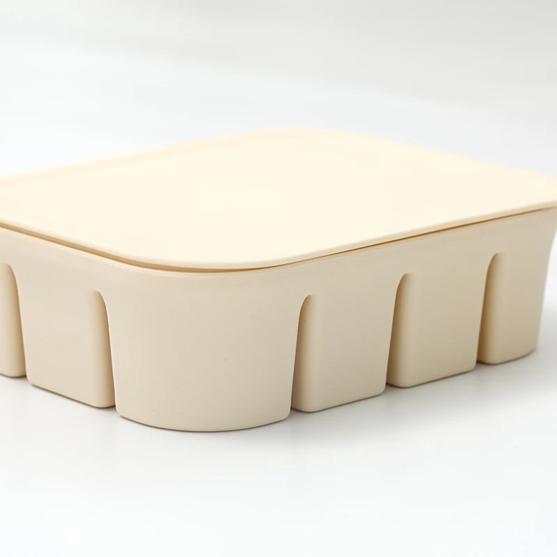 Baby Silicone Food Storage Containers BPA Free Leak-Proof Safe Snack Box for Toddlers Reusable Square Freezer Tray Mold with Lid