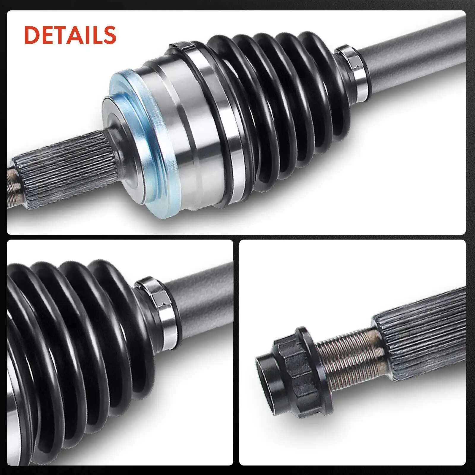 Front Passenger Right CV Axle Assembly For Toyota RAV4 2013- L4 2.5L SUV FWD 66-5446, 434100R090, 434100R091, 434100R092