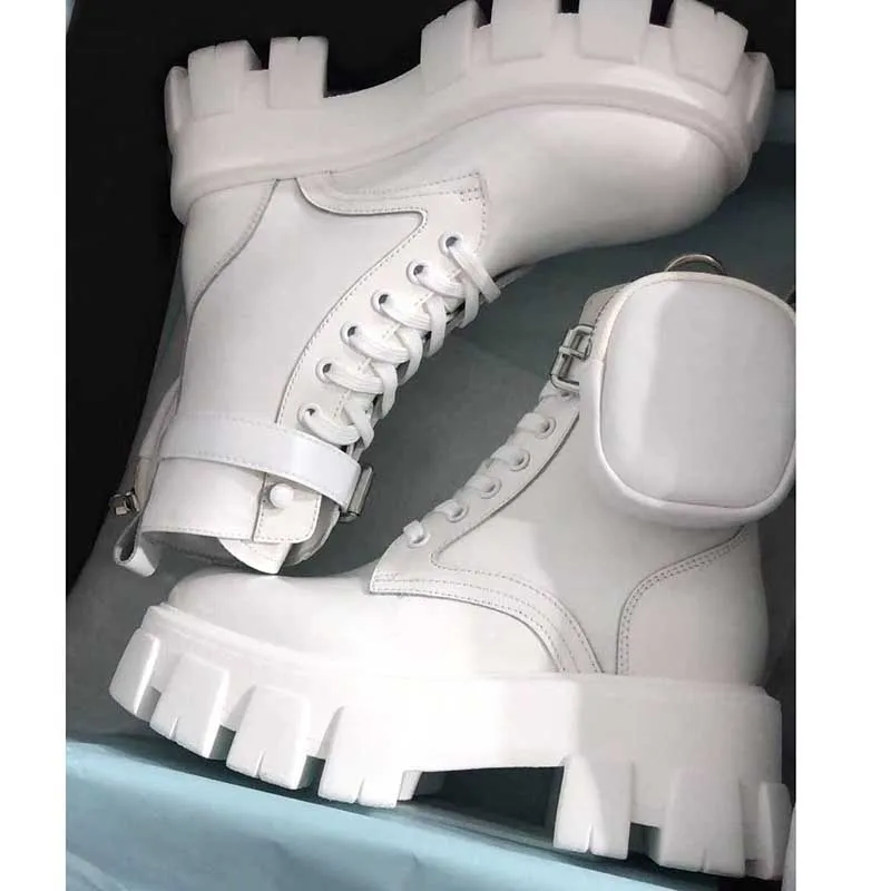 Luxury Brand Men Pocket Short Boots Women Martin Boots Large Size 35 45 Combat  Army Boots Women Motorcycle Designer Bag Botas| | - AliExpress