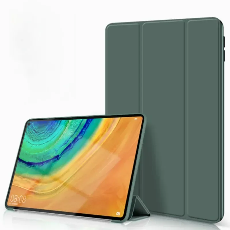 Magnetic Soft Silicone Smart Sleep/Wake Tablet Case Cover