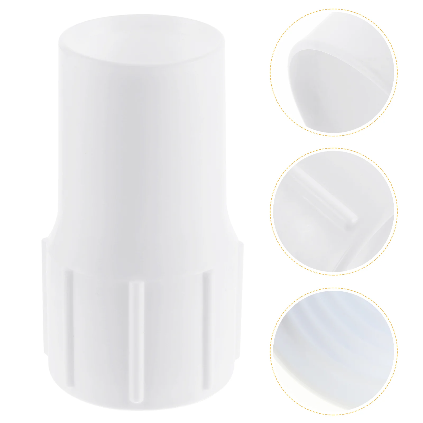 

2 PCS Connector for Vacuum Hose Reducer Cuff Sewage Connection Port Attachments