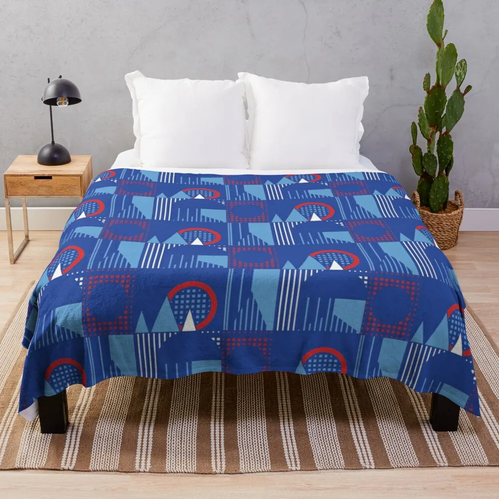 

Barman Moquette Central, Victoria, Jubilee & Northern Line UndergroundThrow Blanket Hairy Blanket