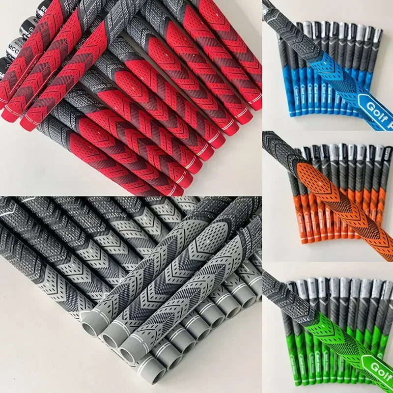 

Golf Grip Men's Rubber Golf Grips Cotton Yarn Golf Club Grips Iron and Wood Standard/Midsize Grip Universal 10pcs/lot