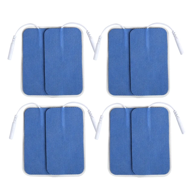 50/100pcs 5x9cm Tens Electrode Pads Physiotherapy Accessories EMS Muscle Stimulator Patch Replacement Pads Body Massager 2