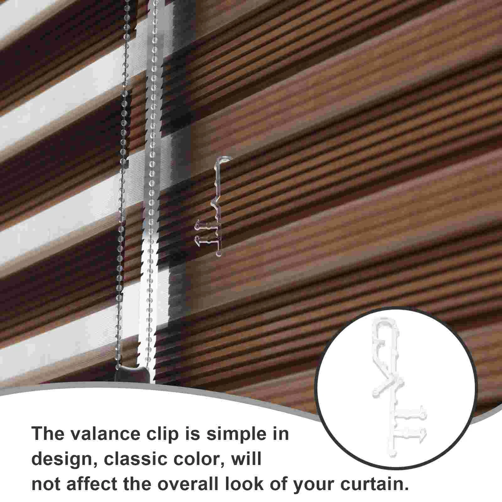 Venetian Curtain Accessories Trim Clips Vertical Blinds (8 Pieces) Curtain Clips Replaceable Window Curtains