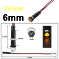 6mm-Yellow LED