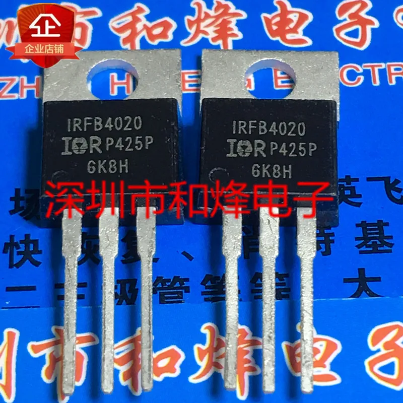 thumbnail image 2 of 4 X IRFB4020PBF N-Channel Power MOSFET Transistors By International Rectifier (IRFB4020) 2 of 13