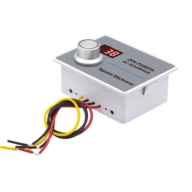 P1007A 500W AC 모터 속도 컨트롤러 디지털 디스플레이 PWM 무단계 레..
