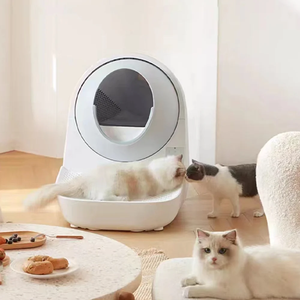 Cat Box SelfCleaning Cat Litter App Control Pet Cat Health Monitoring