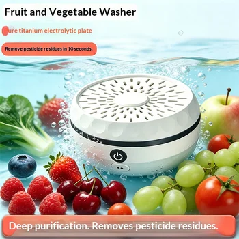 Home Appliance Fruit And Vegetable Washing Machine Pesticide Residue Removal Best-Selling Organic Disinfection Sterilizer for Ki 3