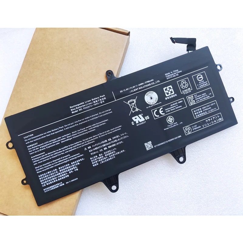 

New PA5267U-1BRS Laptop Battery For Toshiba Portege X20W-D 10Q 10R 10V 10P 10E 11N 11T 14G D1252 X20W-E BTO 10F 10X 10D 11X 15V