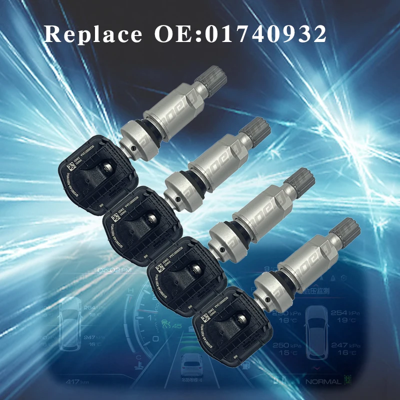 

433 МГц TPMS датчик давления в шинах 01740932 для Geely Emgrand 2017 2018 2019