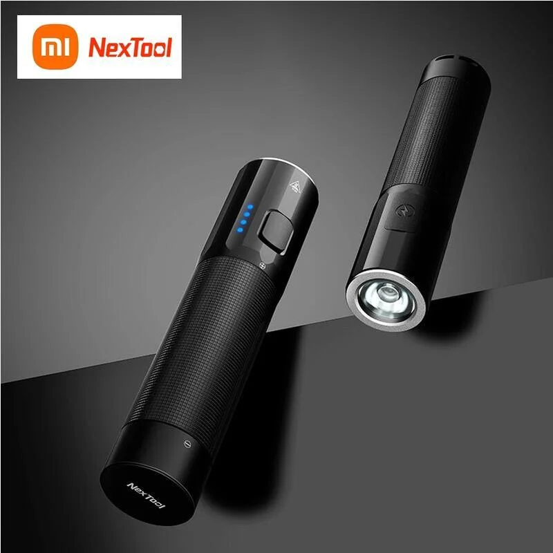 Xiaomi Nextool 1200lm Outdoor Flashlight Rechargeable Lantern Torch Lamp Waterproof 4500mAh LED Light Searching Torch Camping