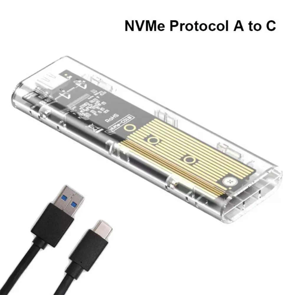 NVME M.2 SSD ڽ, NGFF   SSD ̽, PCIe SATA M2 ϵ ũ ̽,  Ŭ ϵ