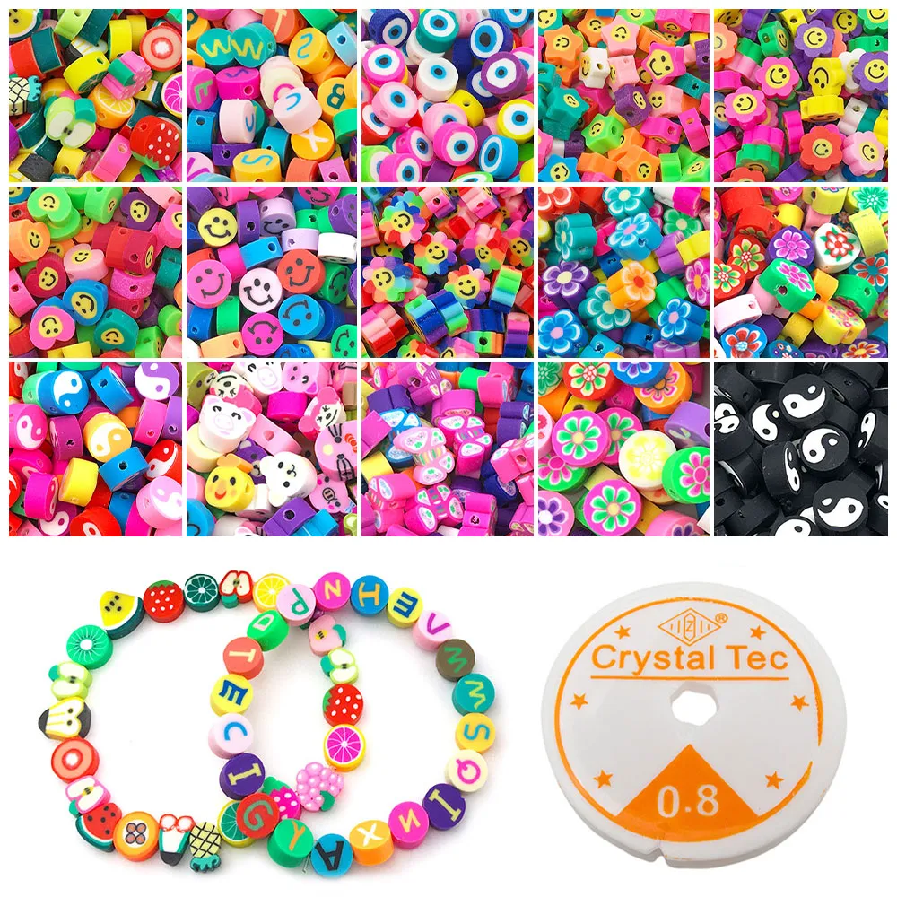 4655pcs DIY Beads Bracelet Kit Making Necklace Manual Toys for