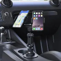 Universal Car Cup Holder Cellphone Mount Stand For Samsung iPhone holder bracket large truck Mobile Adjustable - Image 6