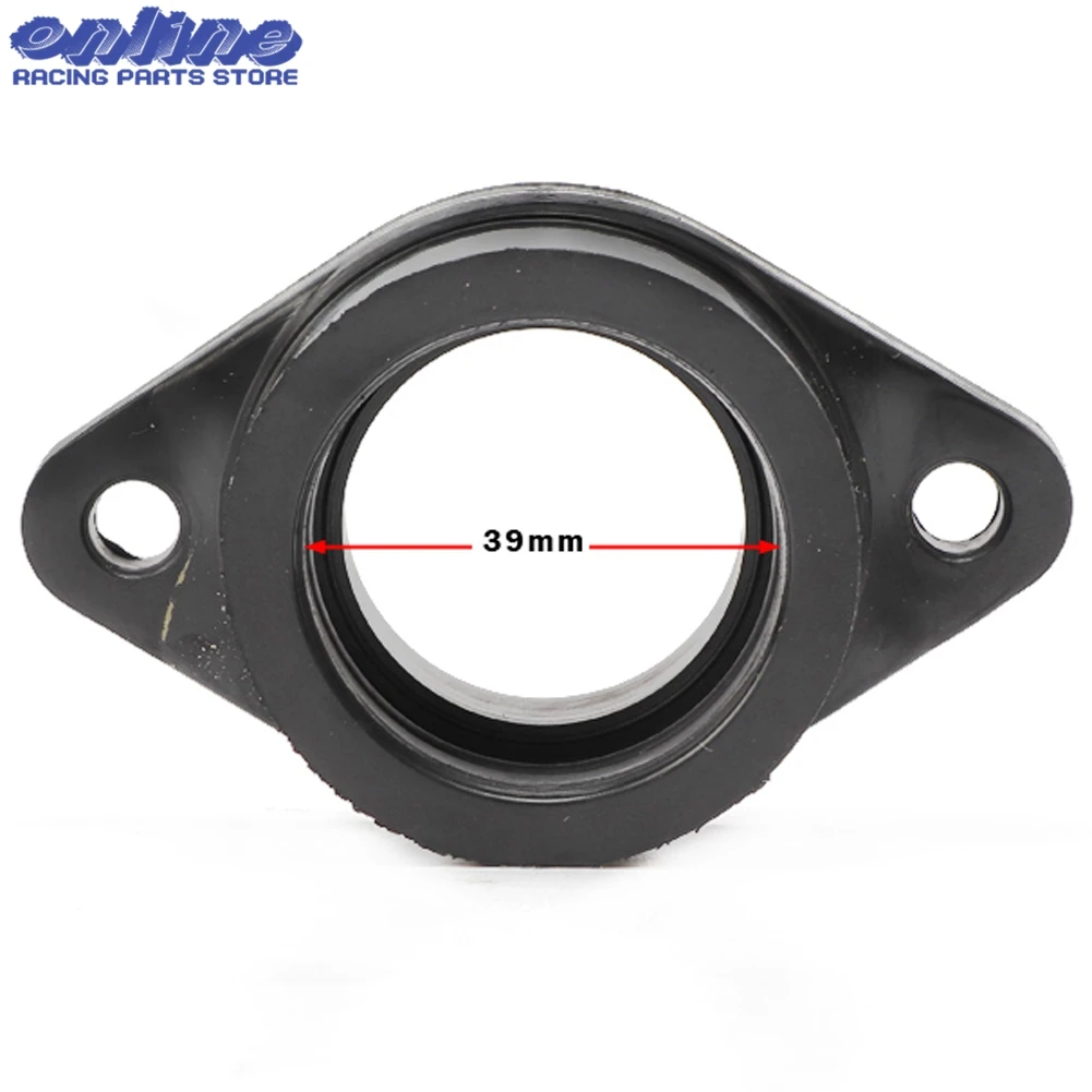 Motorcycle Carburetor Adapter Inlet Intake Pipe Rubber Mat PWK 32mm 34mm Carburetor Universal UTV ATV Pit Dirt Bike motorcycle carburetor repair kit