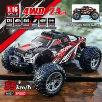 New KF11 Rc Brushless 4WD Electric Off-Road Remote Control Truck 2.4GHz Drift Car With LED Lights High Speed Racing Climbing Toy 1