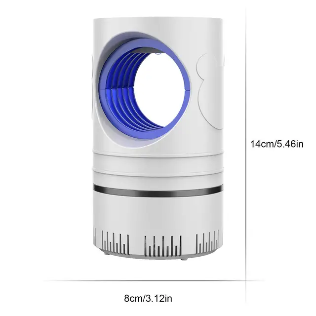 Elektromos Szúnyog Swatter Szúnyoggyilkos Lámpa Usb Újratölthető Gyilkos Denevér Hibás Légy Inhalációs Csendes Csapda Zapper L9W8 - Image 6