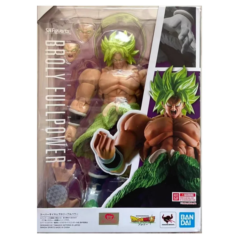 Bandai Original S.H.Figuarts SHF Dragon Ball Super BROLY FULLPOWER Anime  Action Figure Finished Model Kit Toy Gift for Children - AliExpress