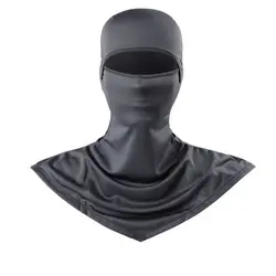 Sun/UV Protection Breathable Balaclava with Extended Neck Coverage (Dark Gray)