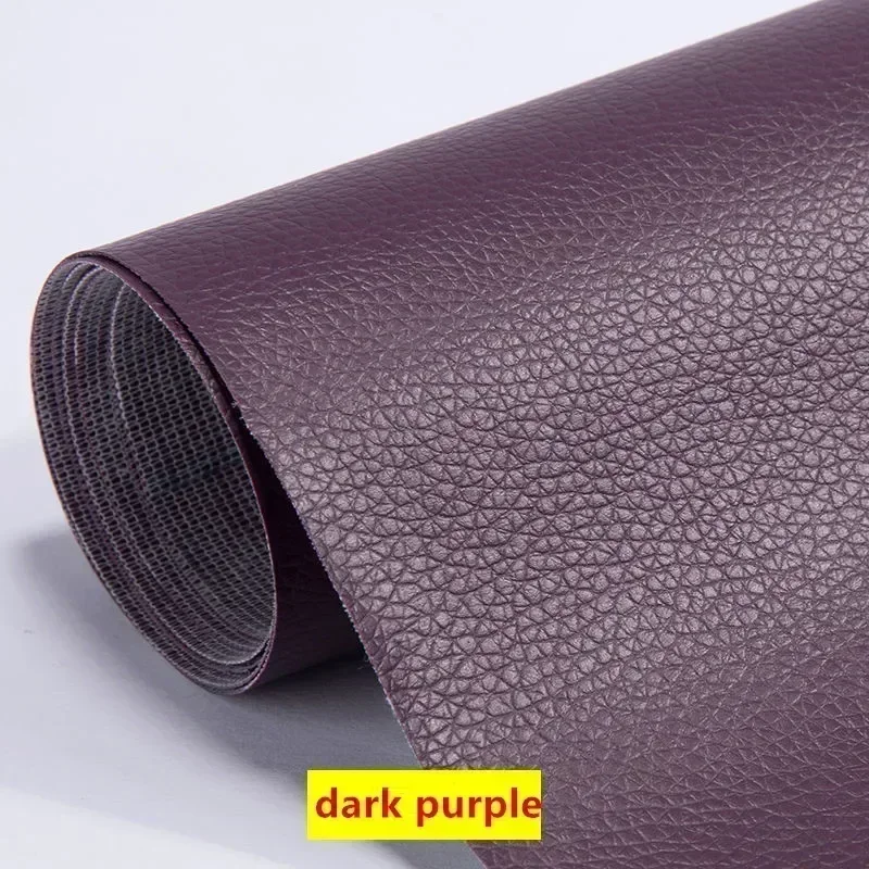 Self-Adhesive PU Leather Fabric for Interior Repair and DIY Renovation