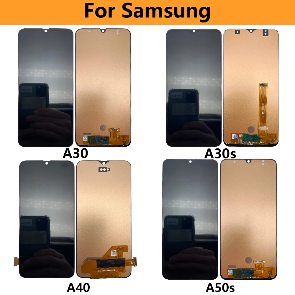 

For Samsung A50 A50S A20 LCD Display Touch Screen Digitizer For Samsung A30 A30S A40 Screen Replacement Replace Assembly