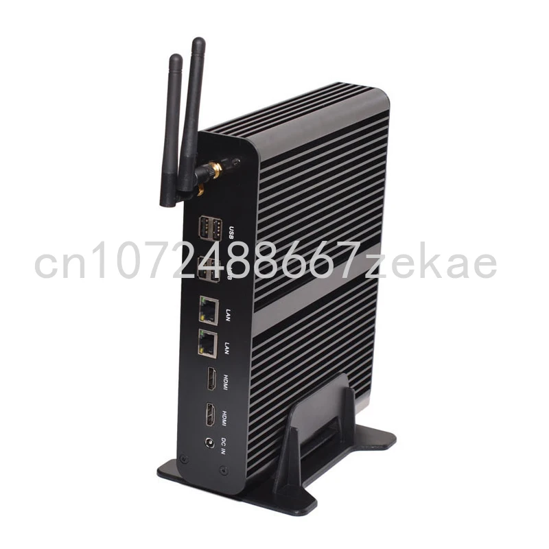 

Gaming PC i7 4500U 5500U PC dual NIC Desktop Computer Fanless 12V Mini PC 2 LAN 8G RAM 128GB SSD Set Top Box