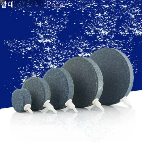 수족관 어항 펌프용 버블 스톤 에어레이터, 수경 산소 플레이트, 미니 공기 펌프 액세서리, 40mm, 50mm, 60mm, 70mm, 80mm, 100mm, 1 개 3