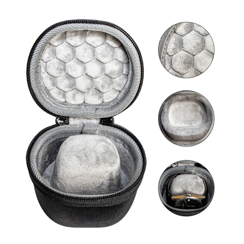 Smartwatch Carrying Case Travel Storage Box Watch Protector Portable Jewelry Hard Case Drop-resistant Cover for Wristwatches