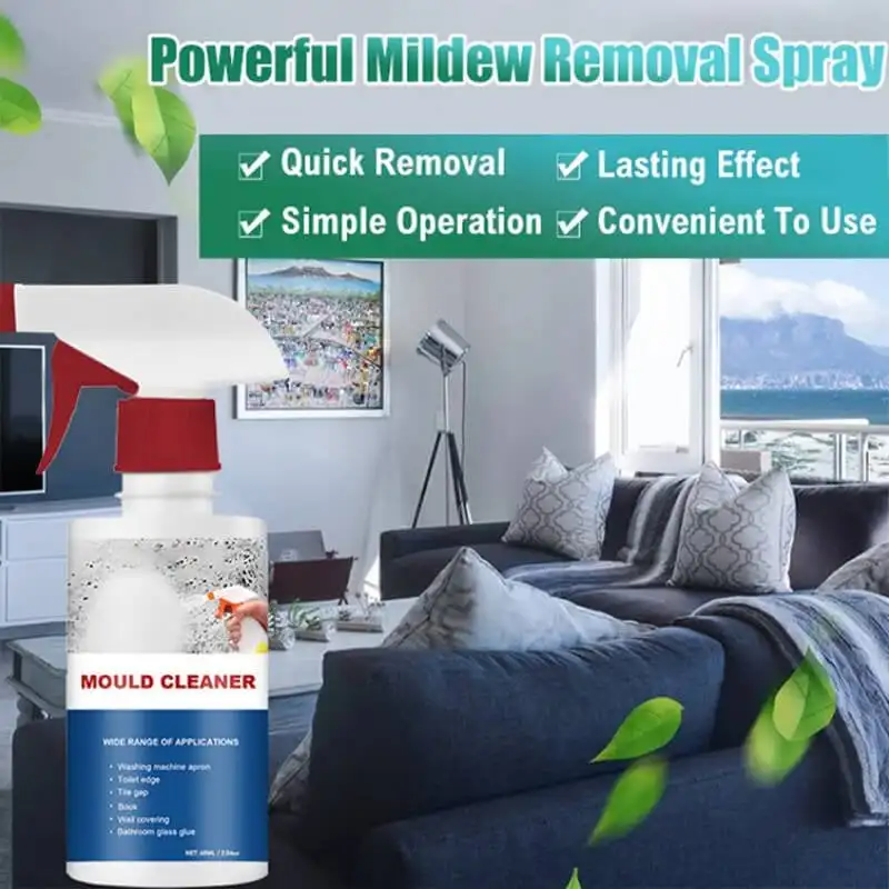 60ml Mildew Remover Spray Ceiling Bathroom Ceramic Wall Surface