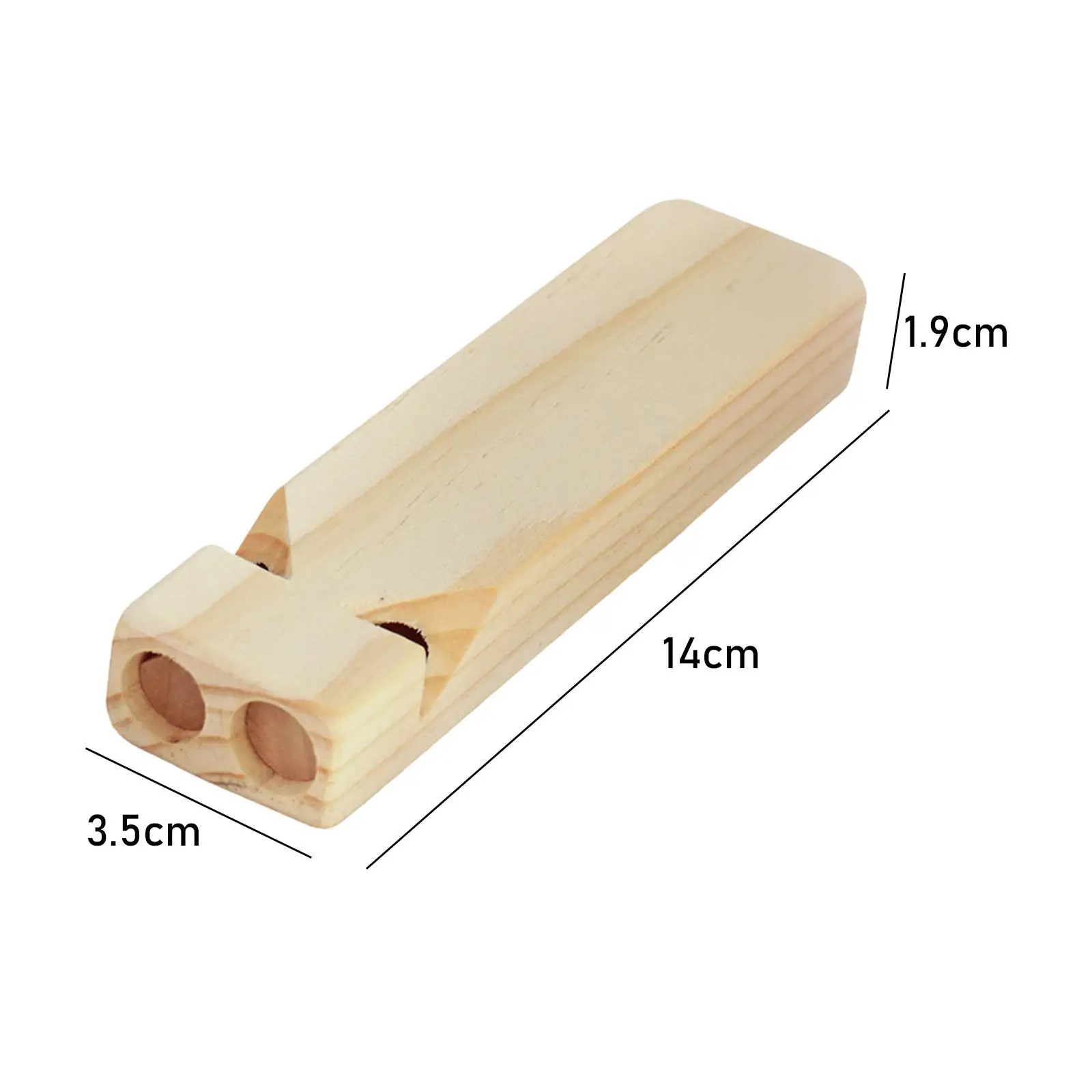Kids Wooden Train Whistle Toy Musical Train Whistle Teaching Aid Learning Activities Solid Wood Train Whistle Wooden Whistle 6