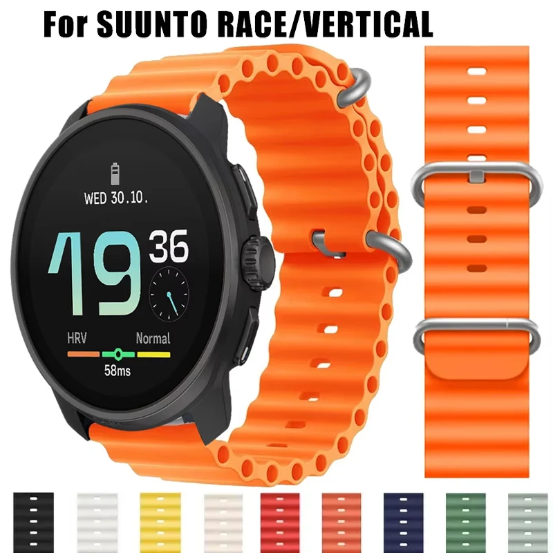Enhanced Silicone Ocean Band Strap - 20mm/22mm Adjustable Sizes