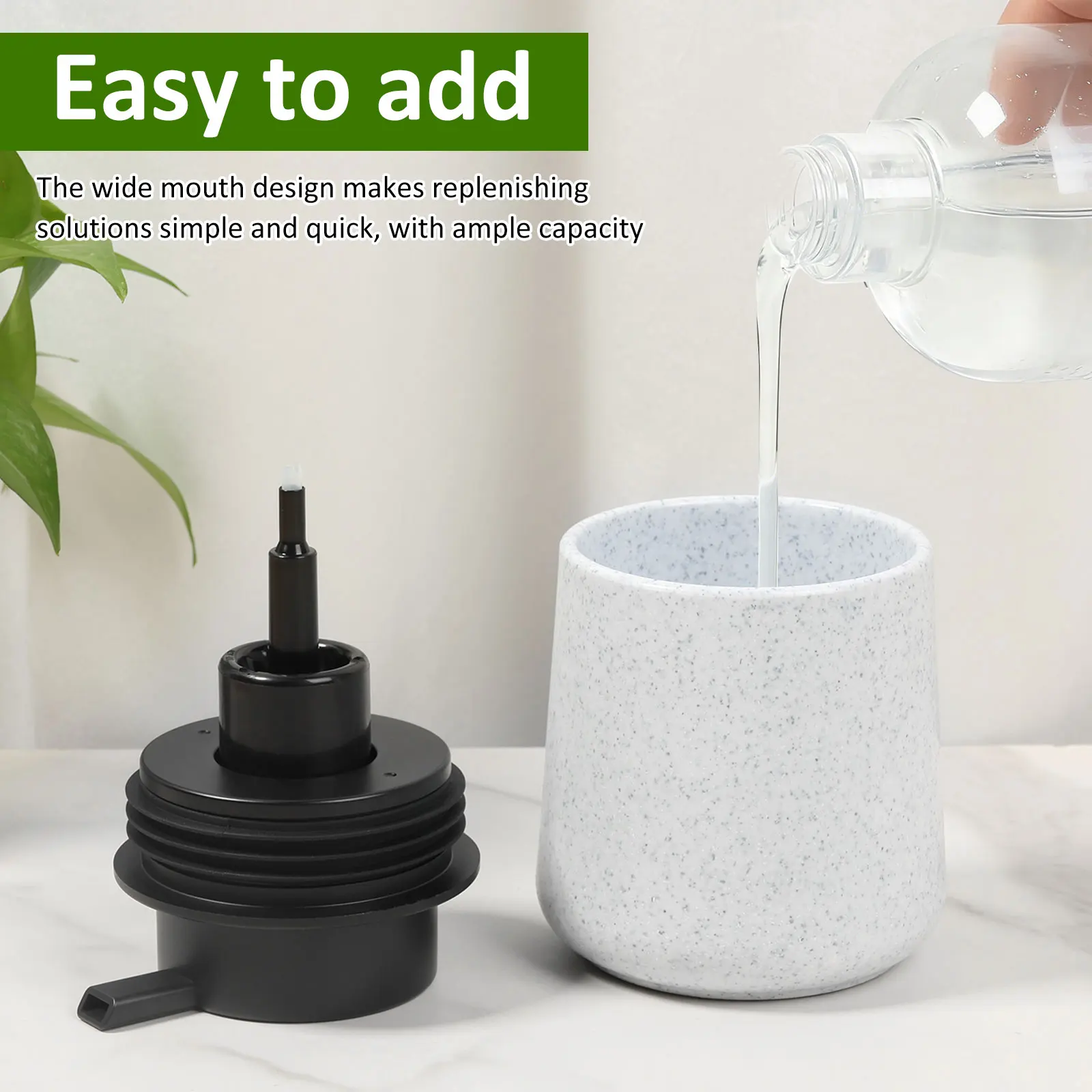 2Pcs 8.8oz Soap Dispenser Liquid Hand Soap Dispenser with Press Pump Refillable Lotion Dispenser for Home Bathroom Kitchen Dish