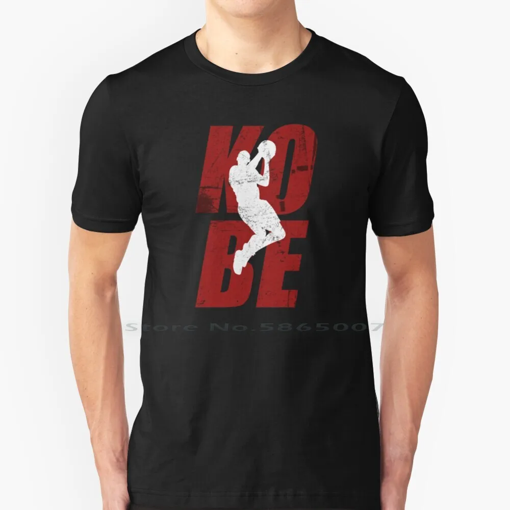 

-Футболка Брайант из 100% хлопка, большие размеры 6xl, модная футболка в подарок