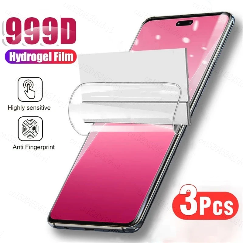 

3Pcs Hydrogel Film For Xiaomi Mi 12T Pro 11T 10T 9T 12S 13 Ultra Pro Screen Protector For Mi 8 12 13 11 Lite 5G Note 10 Pro Film