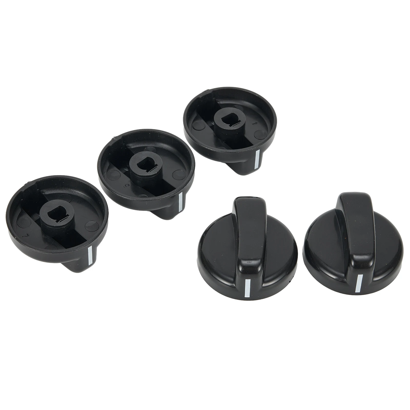 Description Picture 6 of item5PCS Black Gas Stove Knobs Cooker Oven Control Switch Gas Cooker Accessories Assembly Button Stove Repair Accessories