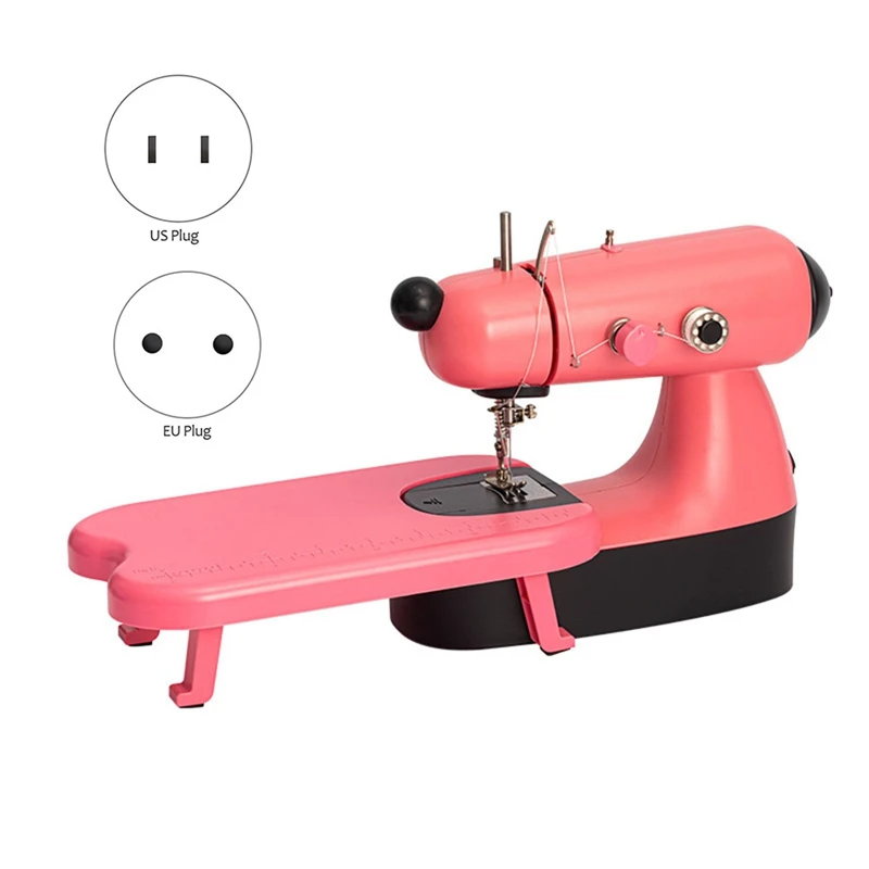 

Mini Sewing Machine Portable Sewing Machines For Beginners, Dual Speed Hand Hold Sewing Device US Plug Durable