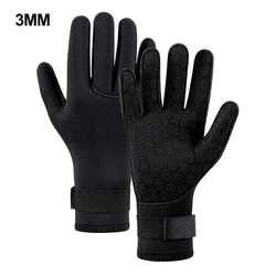 Neoprene Cut - Resistant Thermal Water Sports Gloves - M (Black)