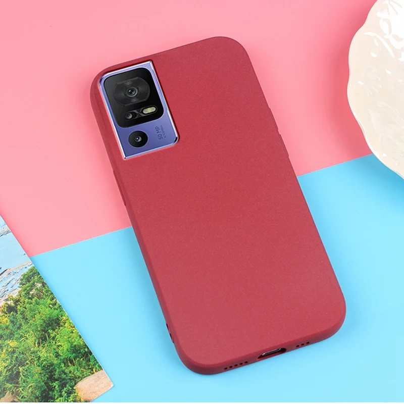 Sand Matte Soft Silicone Shockproof Protective Phone Case Cover Shell