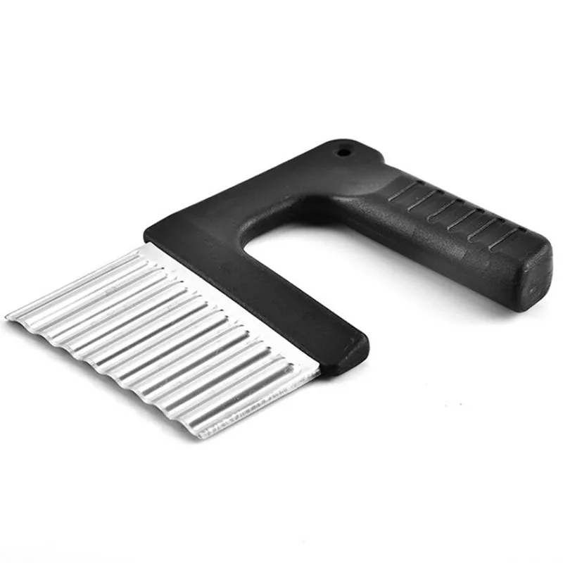 Stainless Steel Potato Cutter Wave Knife French Fries Slicer Vegetable Cutters French Fries Cutting Kitchen Tools Accessories vegetable cutter