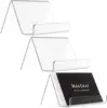 Transparent Card Display Stand Acrylic Business Card Storage Office Supplies Desktop Business Card Holder Storage Note Holder 6