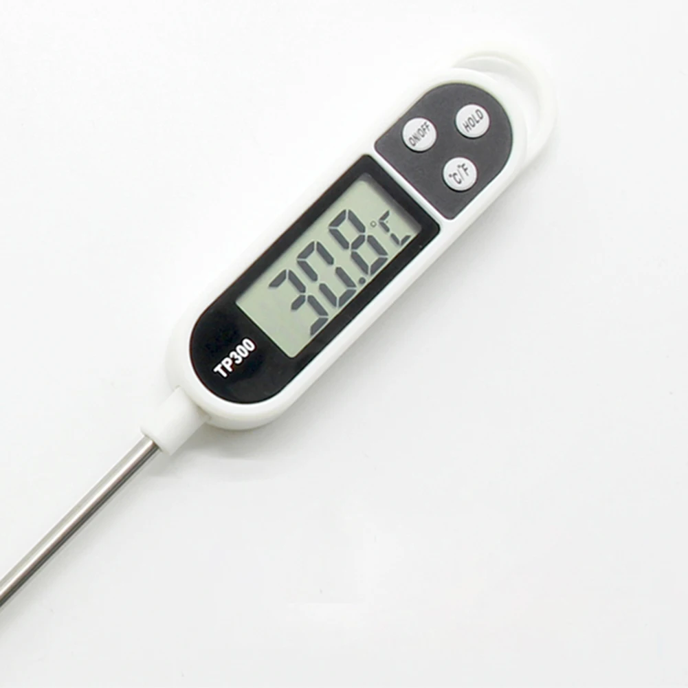 TP300 Food Thermometer LCD Digital Display Electronic Cooking Food Kitchen BBQ Probe Measuring Tool High Accuracy Kitchen Tools