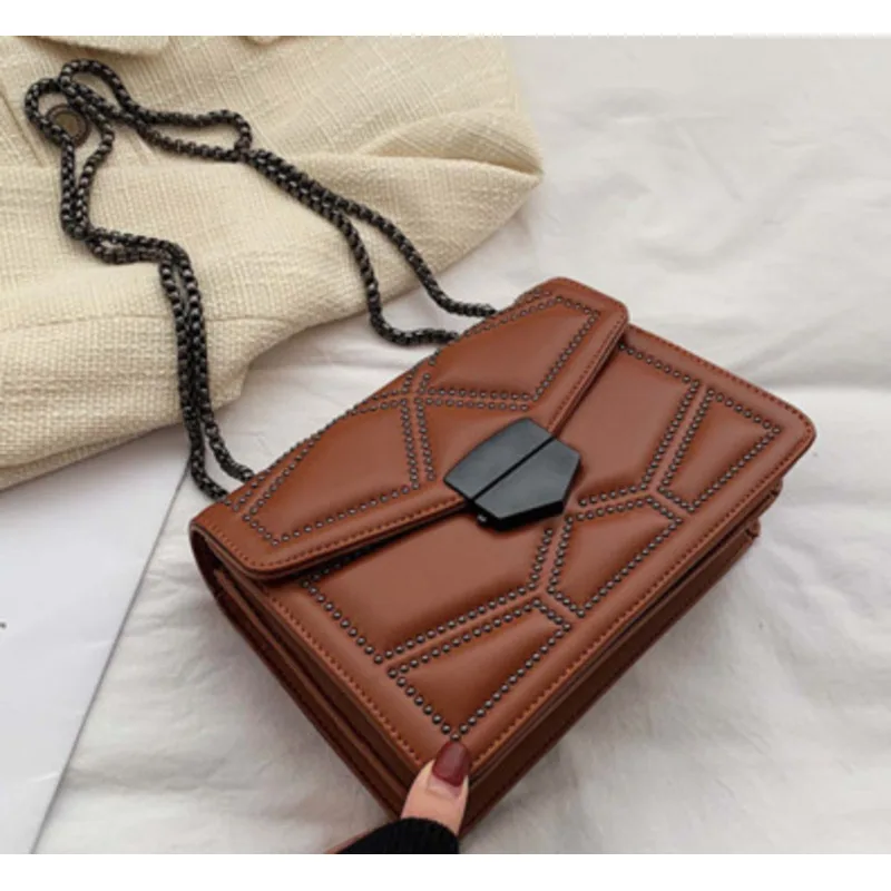 Chain Shoulder Bag Simple Crossbody Classic Style Exquisite Handbag For Woman High-Quality Messenger Versatile Luxury Fashion