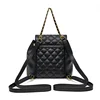 High-Grade Texture Small Female Design Backpack New Real Leather Shoulder Bag For Women Luxury Backpack 2