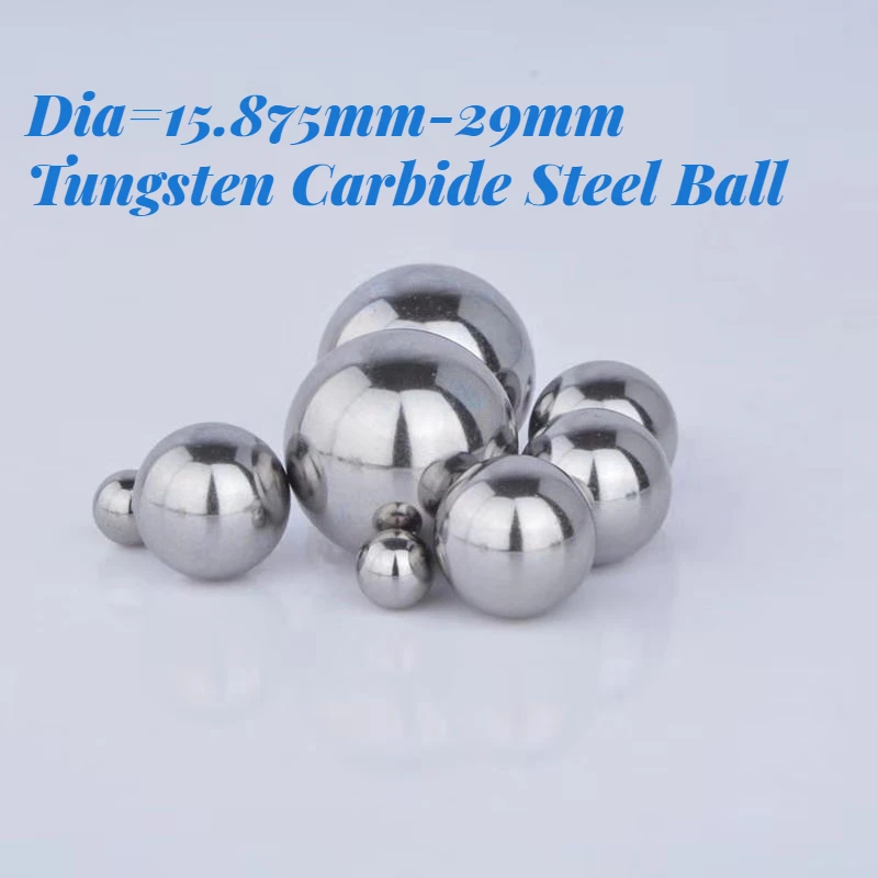 

1pc High Precision Tungsten Carbide Steel Ball Extrusion Hole Punching Solid Round Tungsten Steel Ball Diameter=15.875mm-29mm