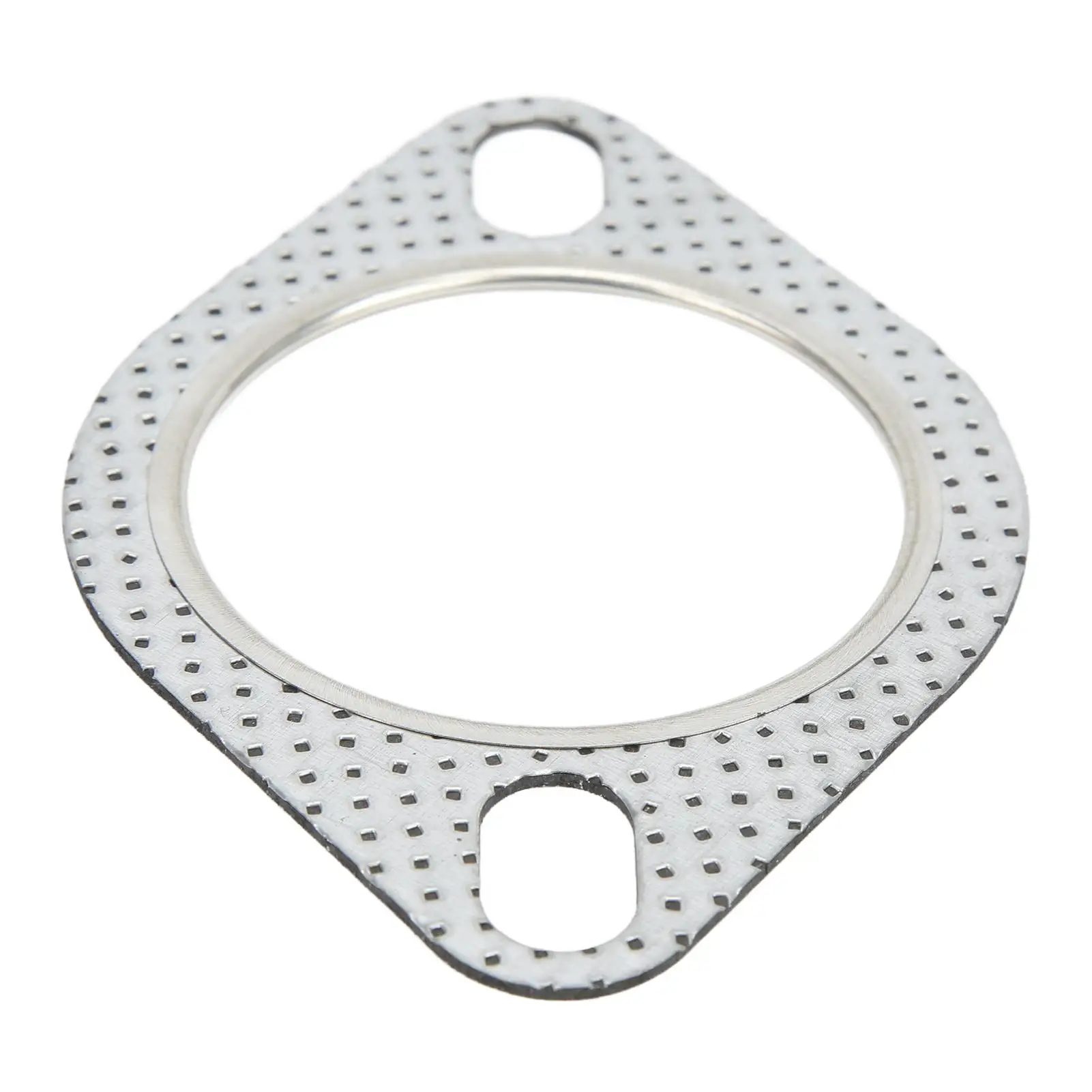 Exhaust Flange Gasket for 2 Downpipe-Universal Anti Vibration Thermal Resistant Steel-for 2 .5/63mm